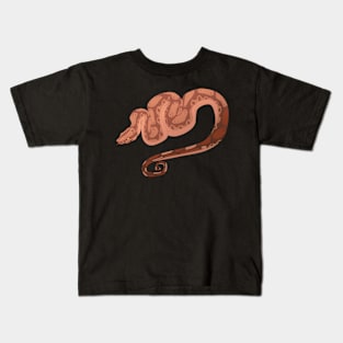 Red Boa Constrictor Kids T-Shirt